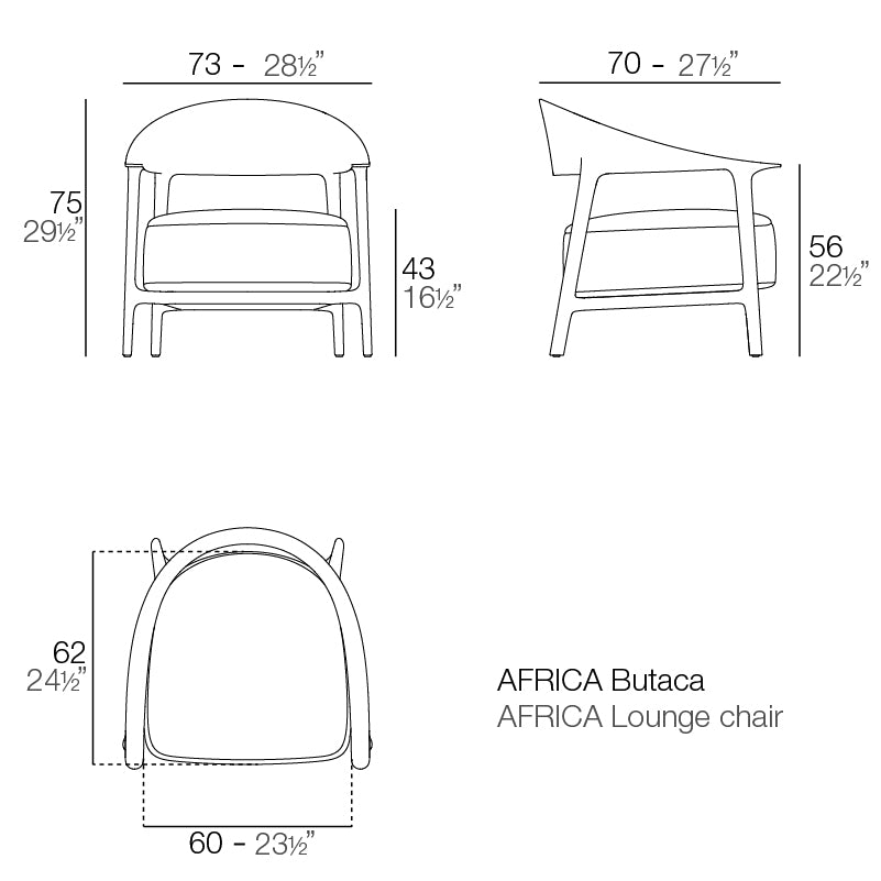 Vondom Africa Set – zeitlose Leichtigkeit für draußen und drinnen