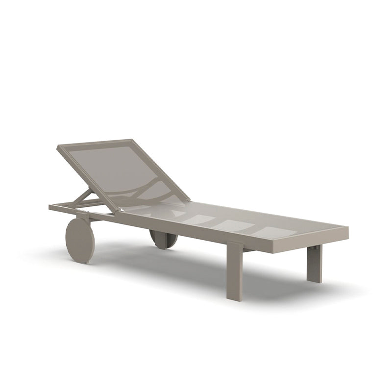 Vondom Gatsby Sonnenliege Grau-Tortora  – Luxus unter freiem Himmel