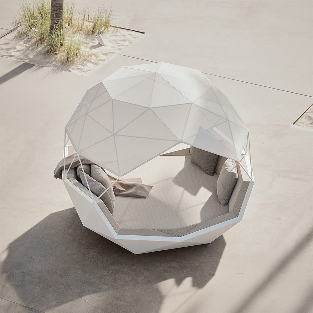 Vondom IGLU Daybed – geodätisches Design für luxuriöse Rückzugsorte