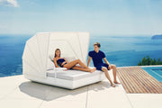 Vondom Vela Daybed Weiß – Deine Ruheinsel mit Sonnendach