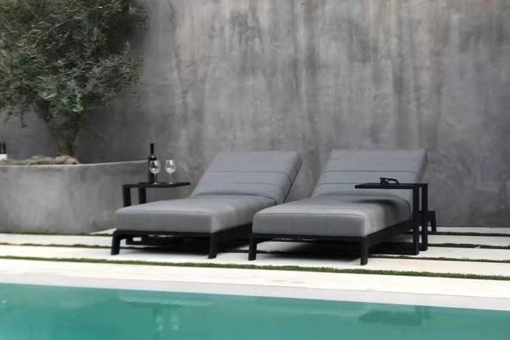 Bite Sunlounger Sunbrella