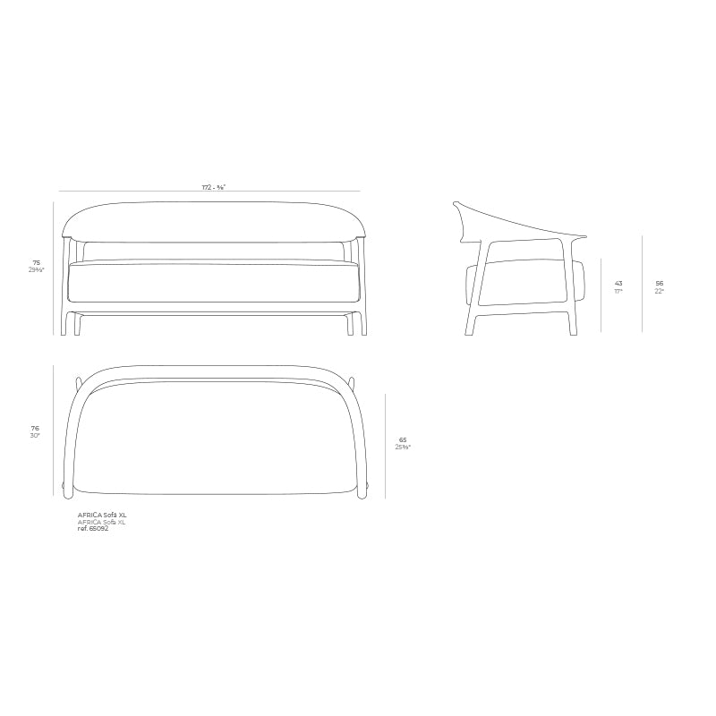 VONDOM AFRICA - Sofa