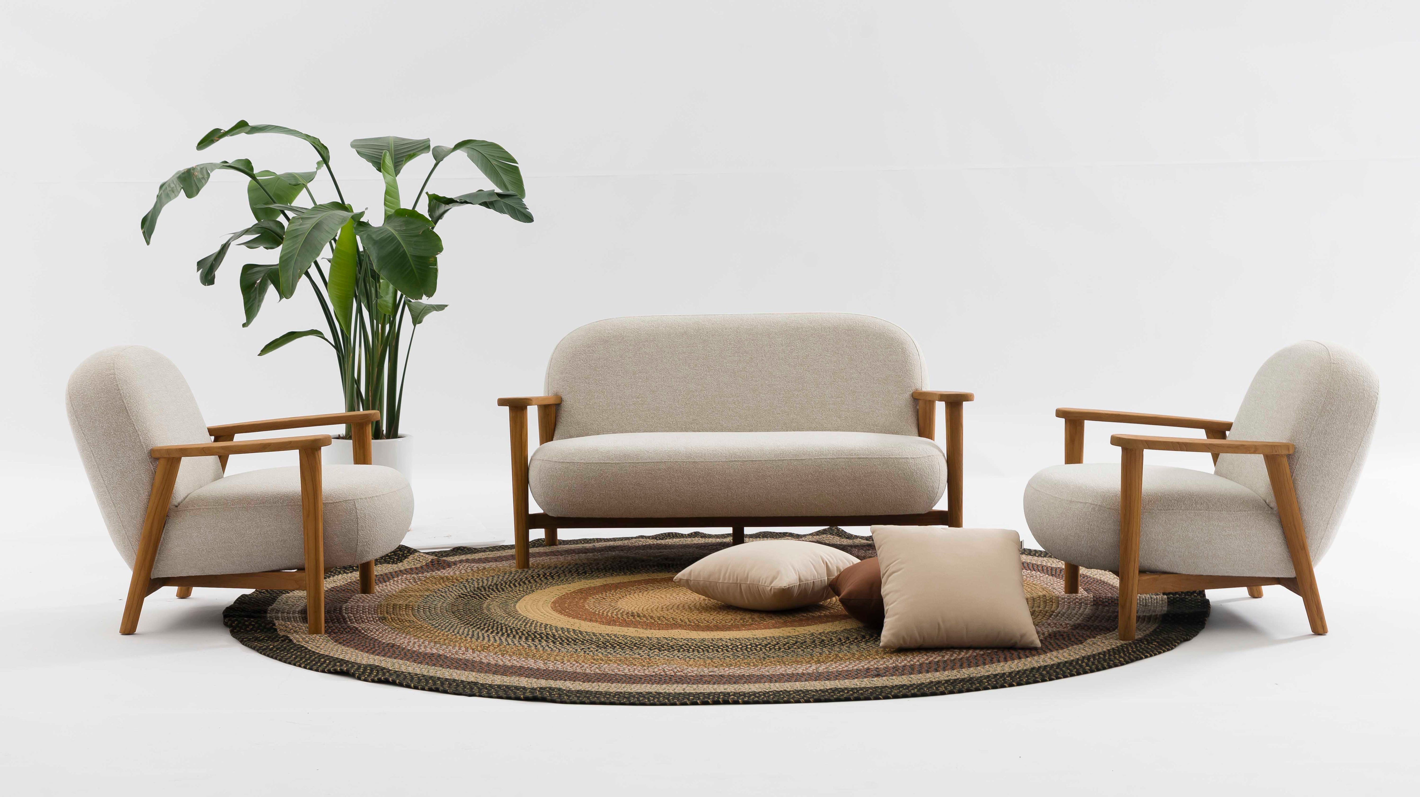 Divano Lounge Nature Set – Zeitlose Outdoor-Eleganz für Ihr Zuhause