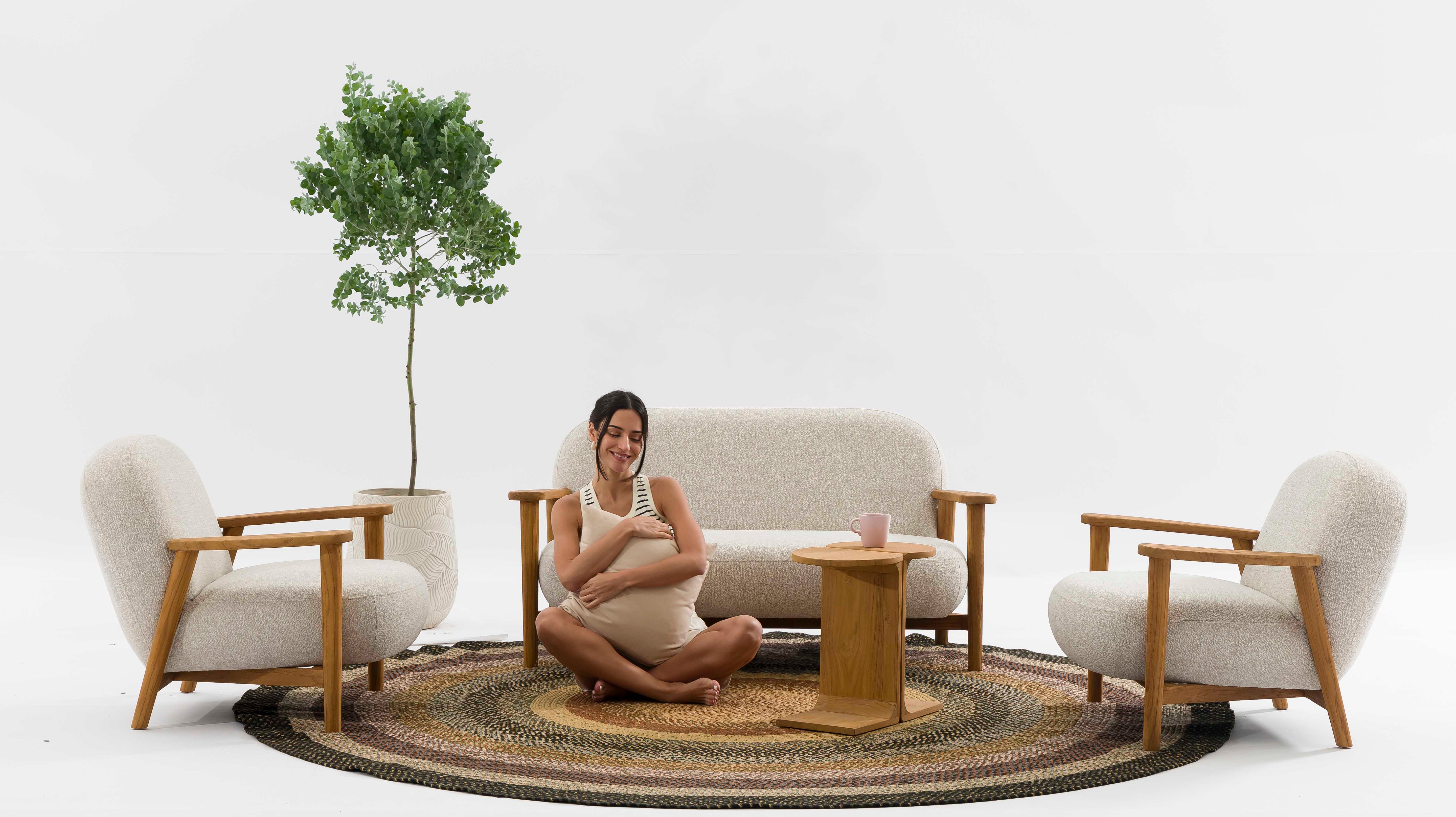 Divano Lounge Nature Set – Zeitlose Outdoor-Eleganz für Ihr Zuhause