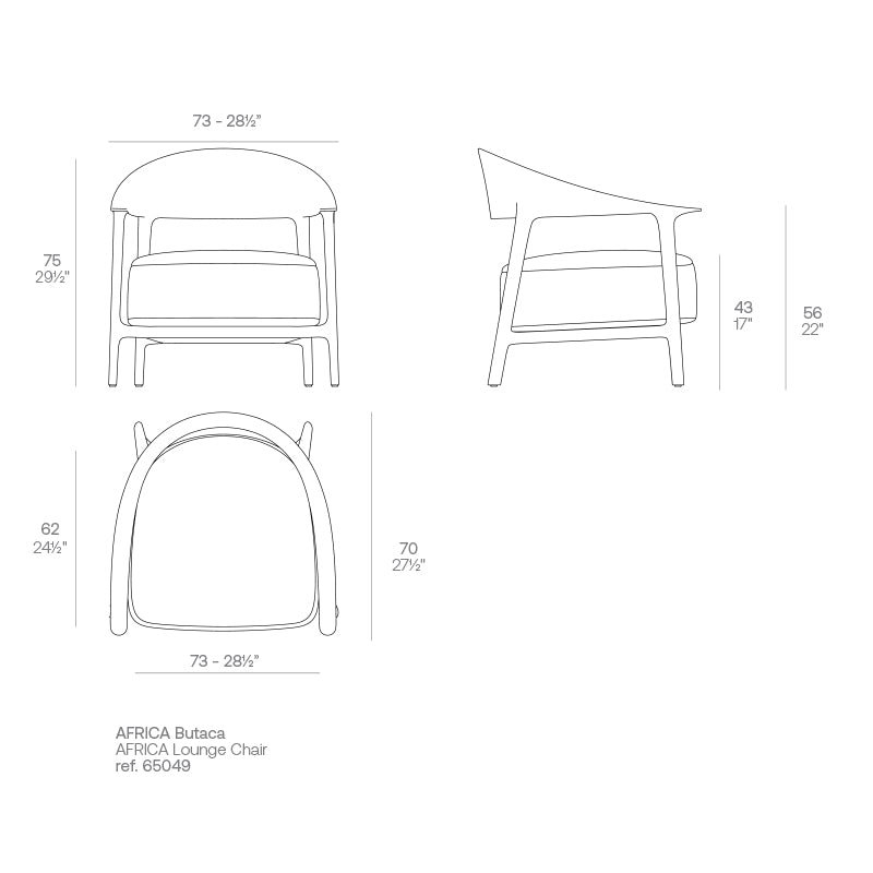 Vondom, Africa,Eugeni Quitllet, Lounge Chair, Polypropylene, recyclable