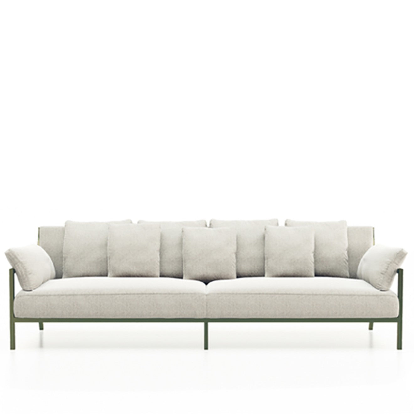 Sifas Oxford Sofa Outdoor Designer Gartensofa 2 und 3 Sitzer für Terrasse, Garten und Lounge-Bereich
