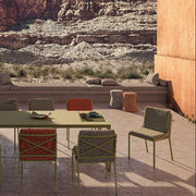 Sifas Oxford Designer Side Chair ohne Armlehne für moderne Terrassen-, Garten- und Gastronomie Konzepte