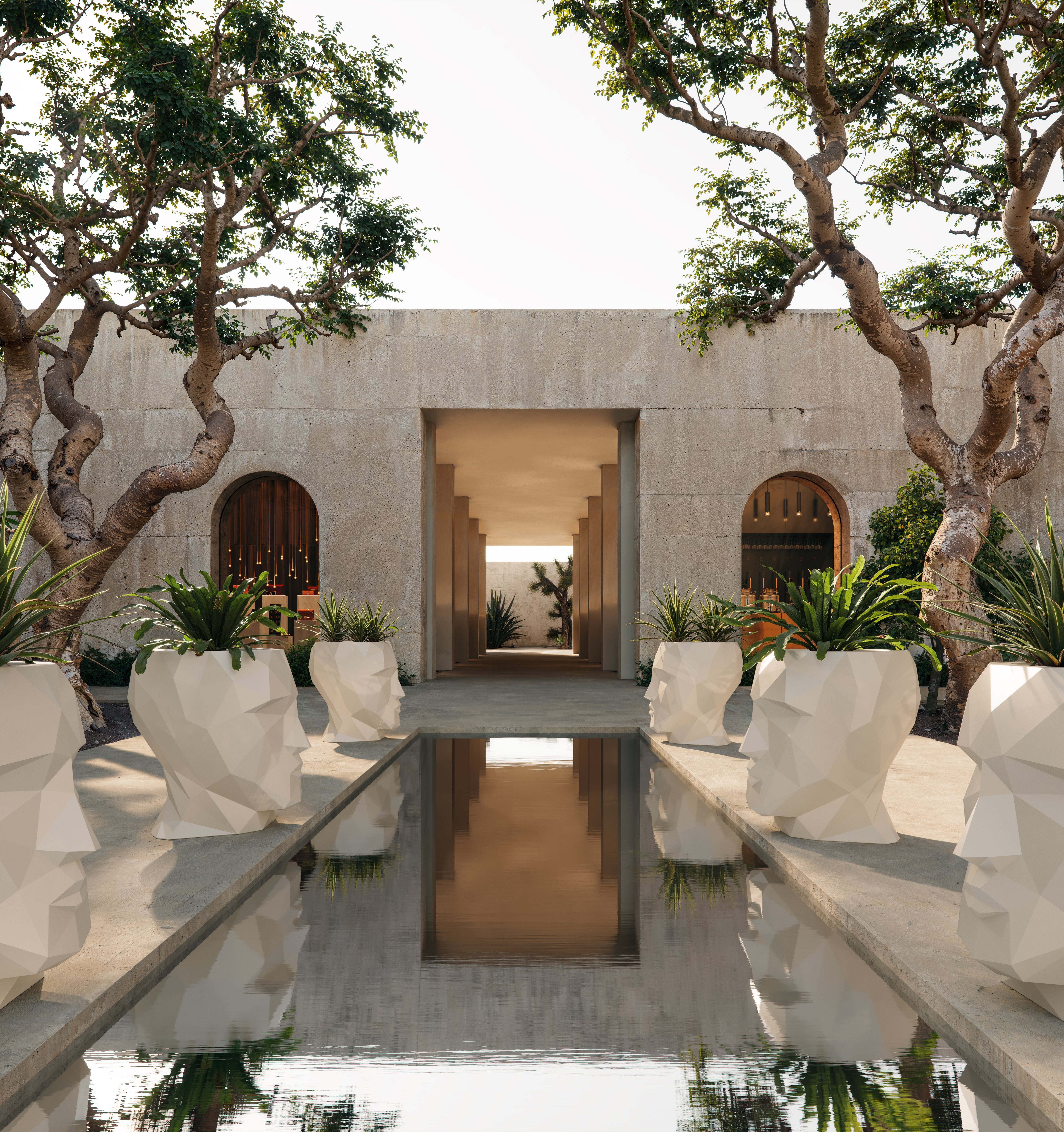 Vondom ADAN maceteros - Adan planter 49x68x70