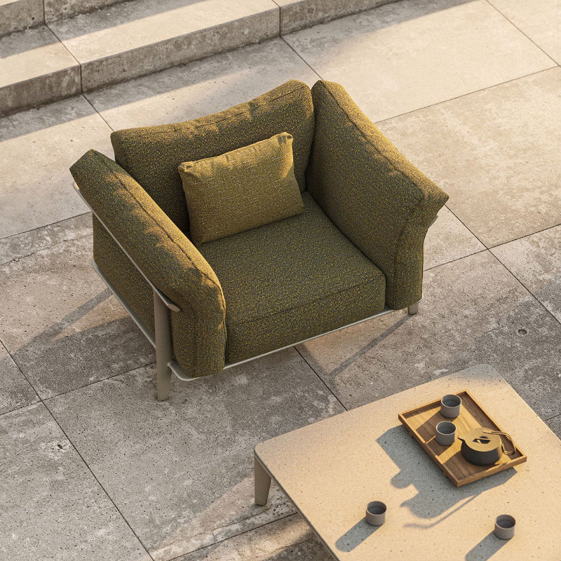 Vondom Pasadena Lounge Chair Outdoor Loungesessel Design von Jean-Marie Massaud für Terrasse, Garten und Rooftop-Lounge