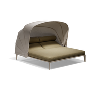 Vondom Pasadena Daybed Outdoor Lounge Daybed von Jean-Marie Massaud für Terrasse, Garten, Pool und Rooftop-Lounge